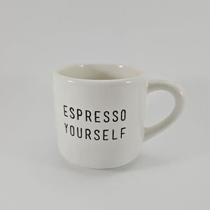 "Espresso Yourself " New classic enterprise, Earthenware coffee cup